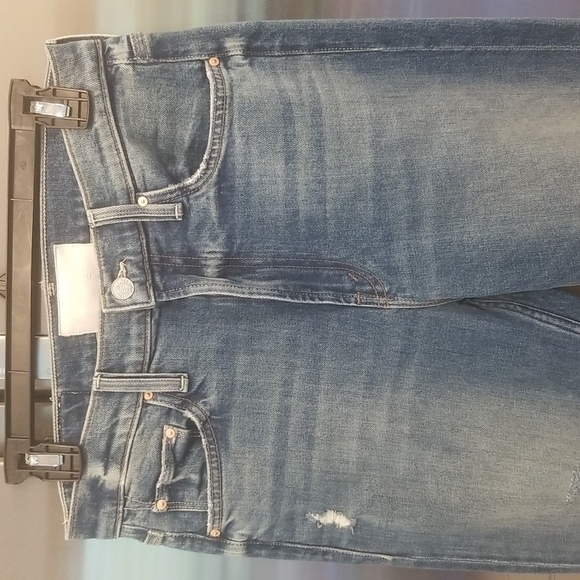 💕MOTHER SUPERIOR💕 High Waisted Rider Ankle Jeans ~ Far Beyond The Sky 28 NWOT - Picture 14 of 16